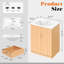 Meuble-lavabo simple 24,17 po avec comptoir d'évier