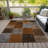Fareham Washable Patchwork Indoor / Outdoor Rug-589600129
