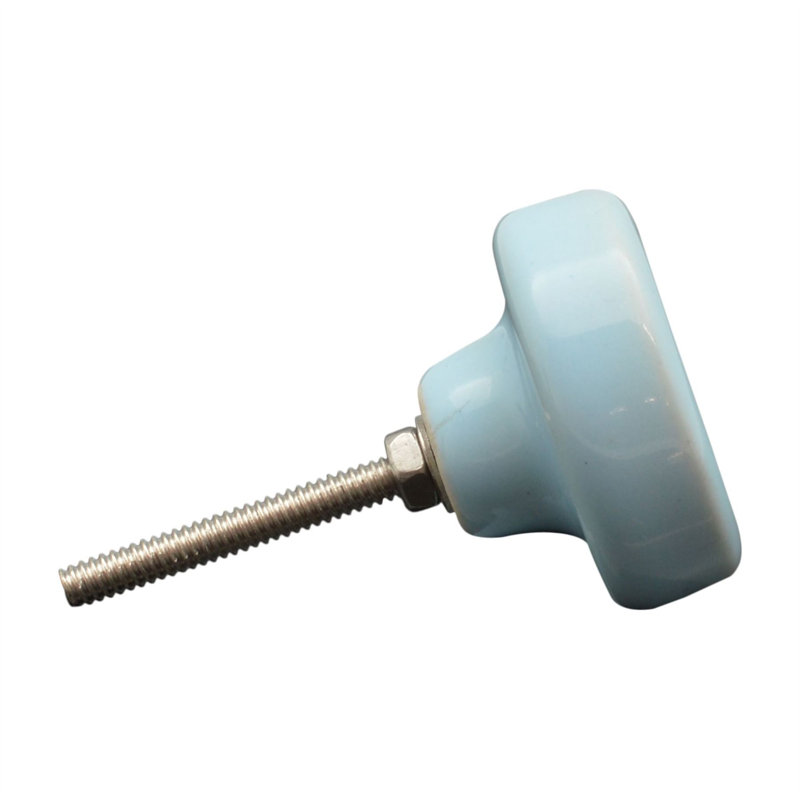 Nicola Spring - Ceramic Cabinet Knobs, Blue