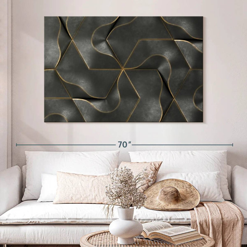 Avery Deluxe Abstract, 34" H x 51" W