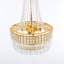 Lustre doré avec 9 lumières, lustres pour salle à manger, lustre de luxe