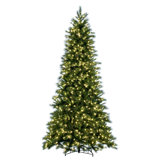 Vickerman Brighton Pine Artificial Christmas Tree 9' H Lighted Artificial Pine Christmas Tree