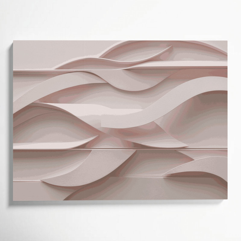 Minimalisme 86, art mural sur toile grise, H 11 po x l 14 po