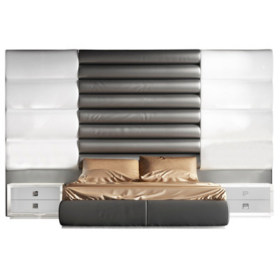 Klass 3 Piece Upholstered Bedroom Set