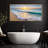 Coastal Beach " Tropical Beach Sunrise Ocean Waves Rustic Retro Art Decor Extra Large Artwork Pictures "-98042456-111568083
