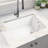 23.6" L X 18" W  Ceramic Single Bowl Kitchen Sink