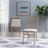 Avel Solid Wood Folding Padded Dining Chair