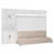 Blanc/Brun clair