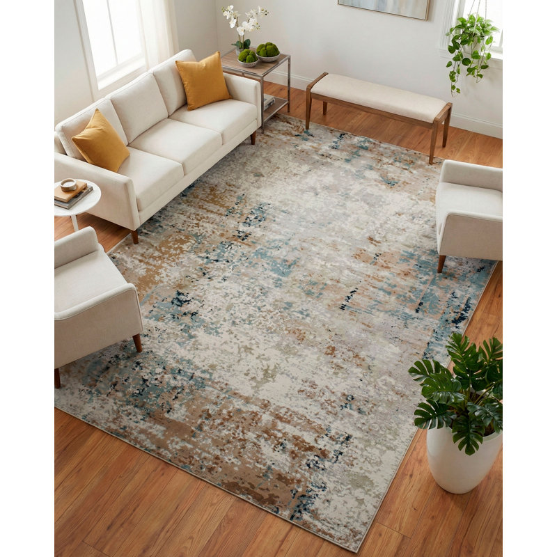 Tapis rectangulaire Dilara 7 pi 8 po x 10 pi 10 po, Rectangle 4 pi x 5 pi 8 po