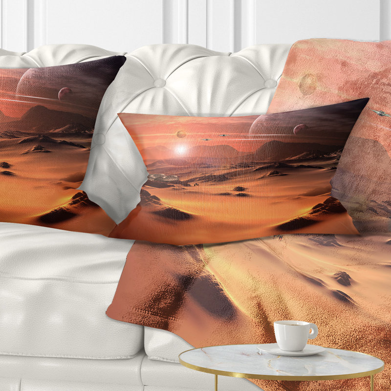Coussin lombaire imprimé Alien