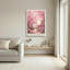 Ensemble de 1 tableau sur toile à motif de fleurs de cerisier pour les toilettes-1866620035
