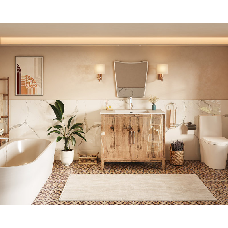 Ensemble de meuble-lavabo simple 39 po Aalycia