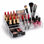 Organisateur de maquillage transparent en acrylique avec 19 fentes et tiroirs pour cosmétiques, bijoux - cadeau de Noël et de la fête des Mères
