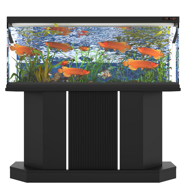 Support pour aquarium moderne 55-75 gallons avec prise de courant