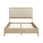 Mobilier de chambre à coucher classique en bois avec tête de lit pour grand lit de style campagnard 1pc-1735736811