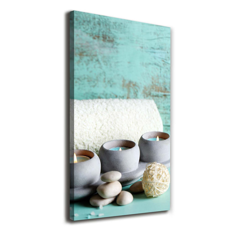 Candles - Wrapped Canvas Print