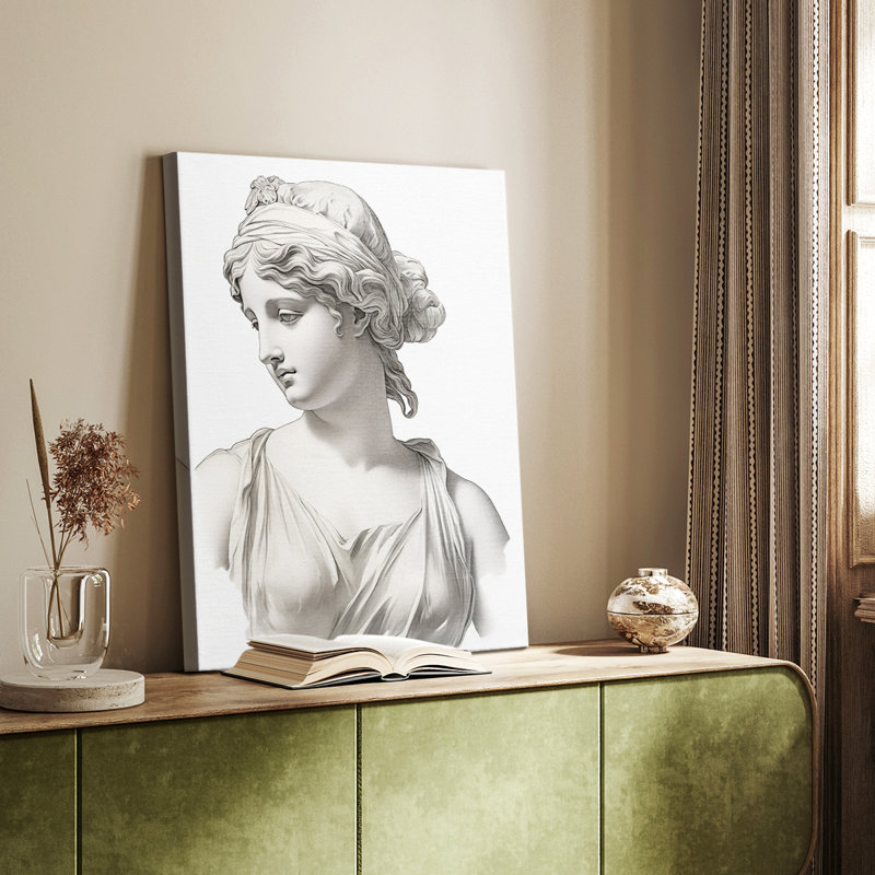 Série «WOMEN Series» pour femmes - Toile tendue avec châssis Premium - Prêt à être accroché, H 27 po x l 18 po