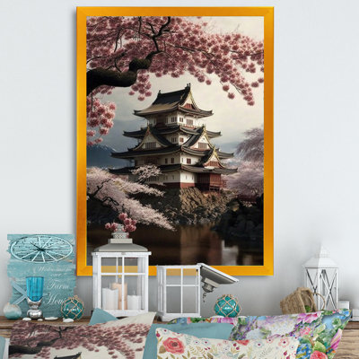 «Cherry Blossums in City I», reproduction sur toile
