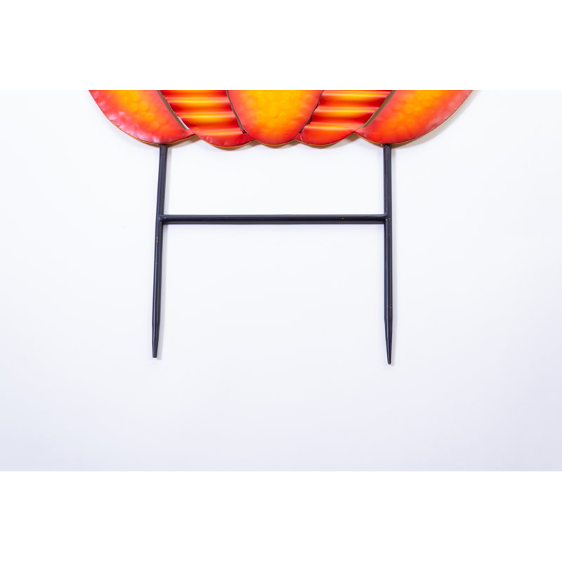 Piquet de jardin d'Halloween citrouille