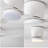 Alrahman 42-inch Flush Mount Farmhouse Ceiling Fan with LED Lights-895139768