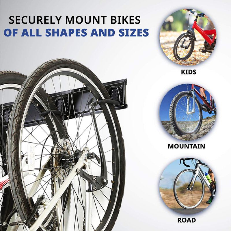 Steel Wall Mounted Bike Rack