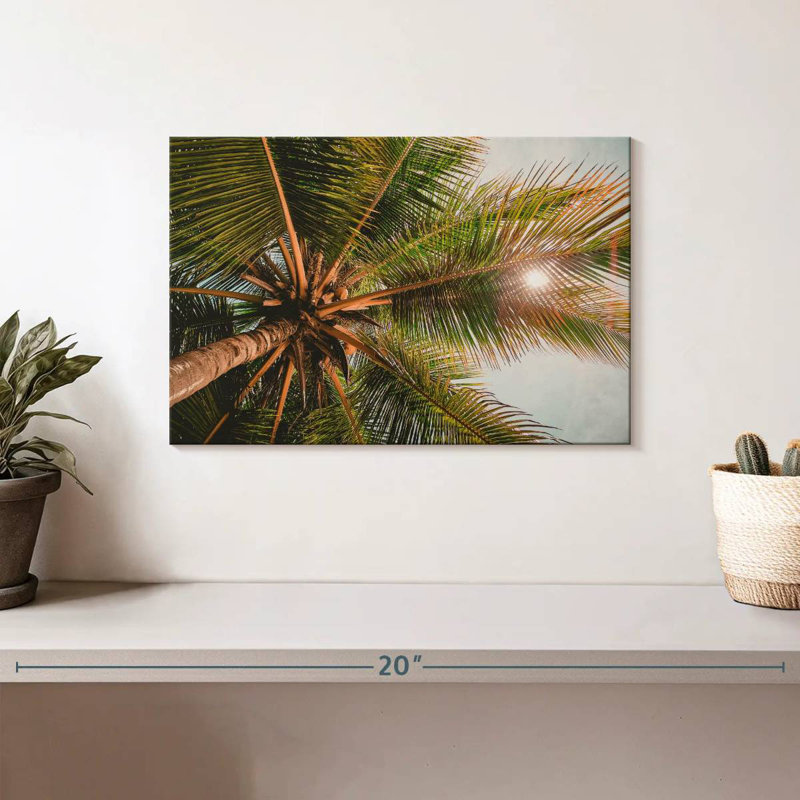 Harnek Canopy Palm Tree, 8" H x 12" W