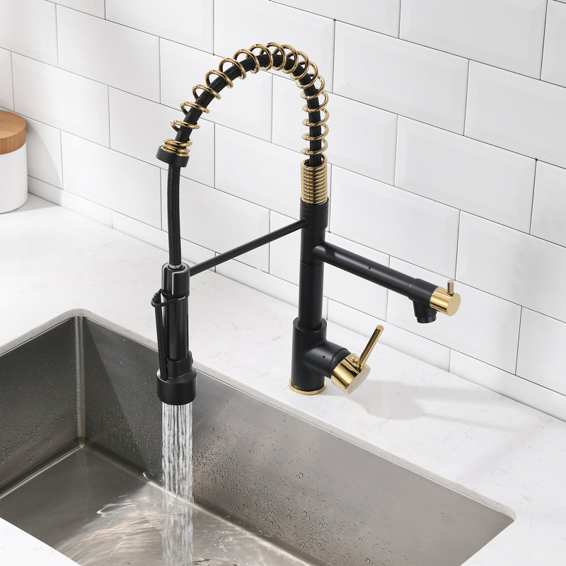 GAWEZA Pull Down Kitchen Faucet
