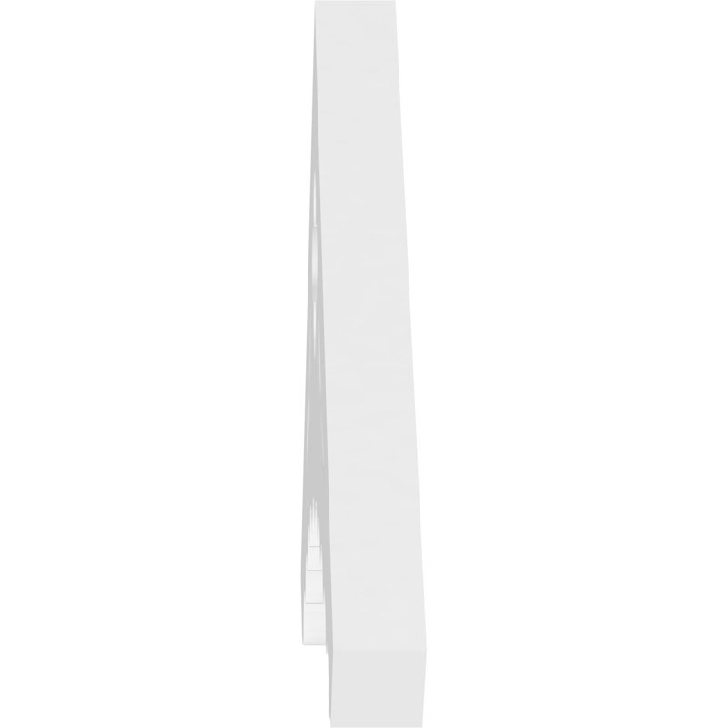 Pignon en PVC de qualité architecturale Wellington, H 7,5 po x l 36 po x P 1 po, 5 / 12