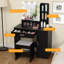 Ensemble coiffeuse avec tabouret et miroir Dasher-1351356152