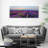 Canvas Print - Wall Art - Prints On Canvas - 125X50 Image Picture Theme: Lavender Field