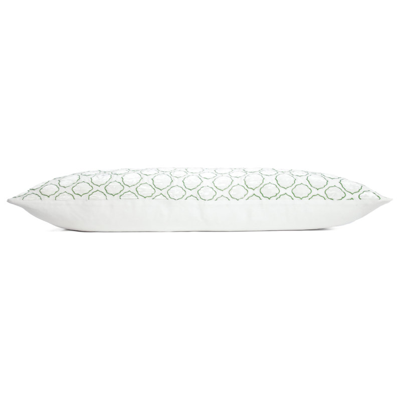Tile Geometric Throw Pillow, Grass