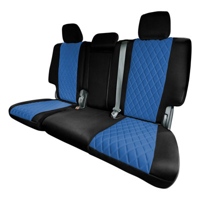 Neoprene Car Seat Covers Rear Set Custom Fit for 2011 2021 Jeep Grand Cherokee