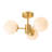 Jaquith Glass Semi Flush Mount