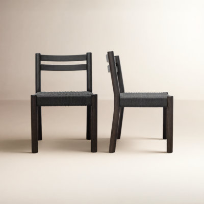 Ledell Solid Wood Low Back Side Chair