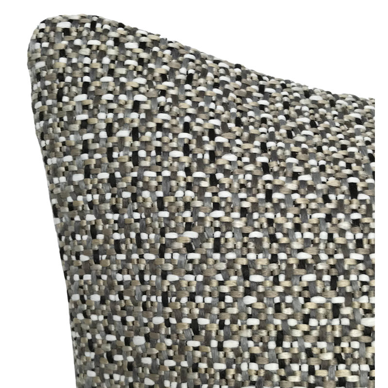 Coussin Maddie, 18 po x 18 po, Granit