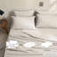 Ensemble de draps 100% lin, 6 pièces de draps en lin naturel français-115229683-115229682