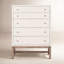 Fiona 5 - Drawer Solid Wood Dresser-1322926369