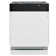 ZLINE Tallac Series 3rd Rack in Custom Panel Ready 24" 51 dBA Built-In Button Control Dishwasher with Stainless Steel Tub