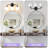3 - Light Dimmable Vanity Light with Opal Lampshade-1522880422
