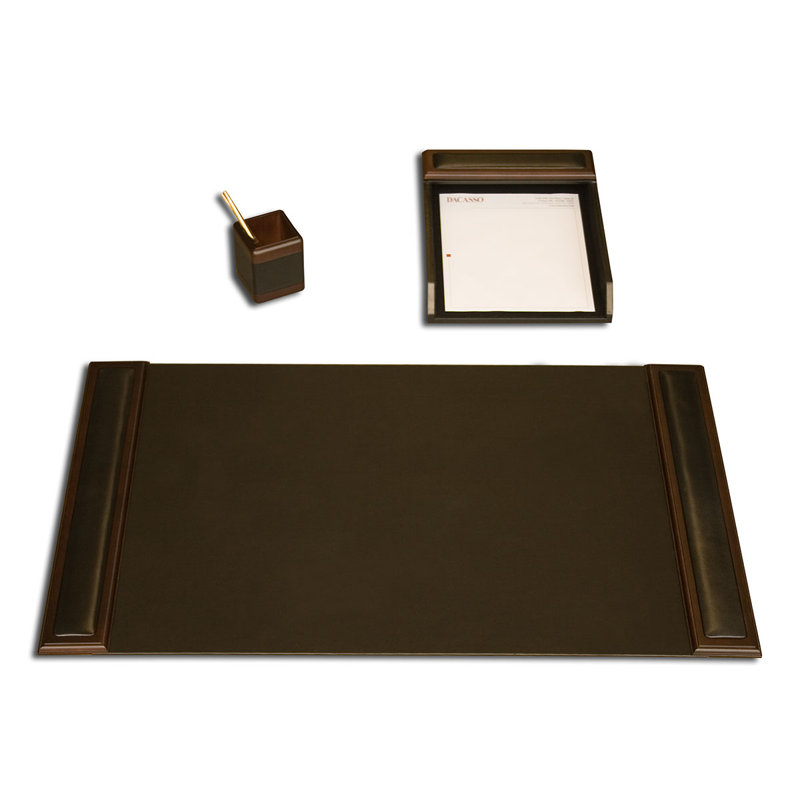 Ensemble de bureau 3 pièces, Noyer