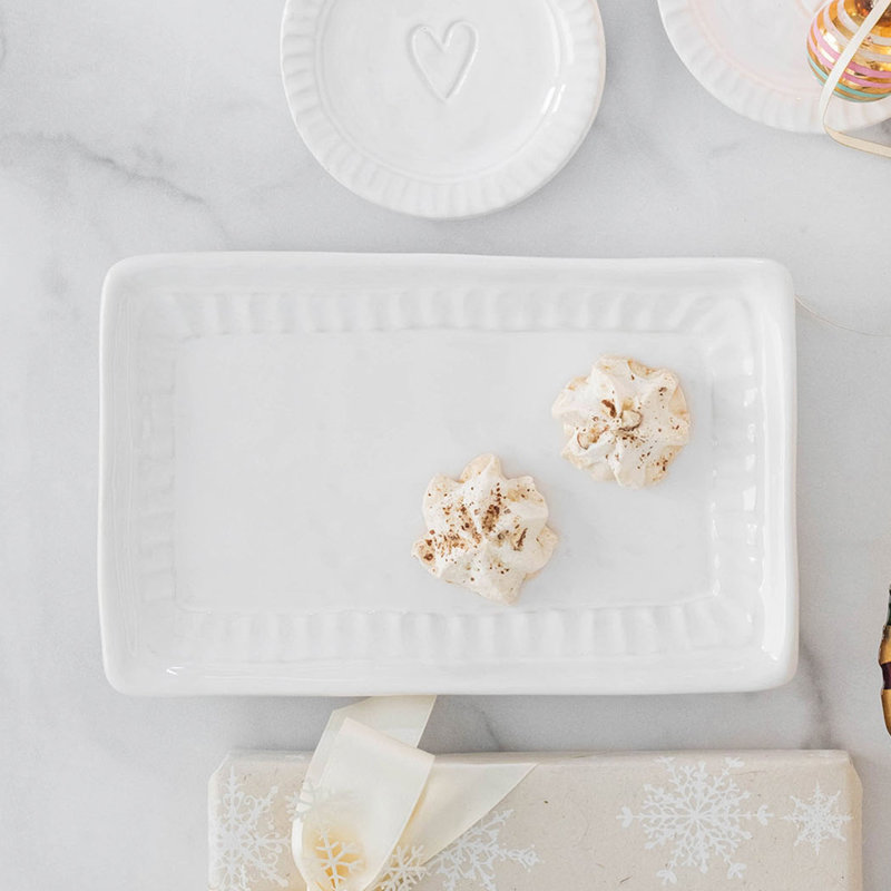 Pietra Serena Stoneware Tray