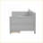 Twin Size Solid Pine Wood Storage Daybed with 2 Drawers – No Box Spring Needed, Grey for Guest Room/Living Room-659559266