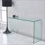 Table basse en verre trempé de conception simple pour le salon, peu encombrante Facile à nettoyer