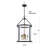 Qudarius 4-Light Dimmable Iron Drum Chandelier-1306139193-1283296522