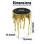 Table d'appoint 24,75 po-337870634