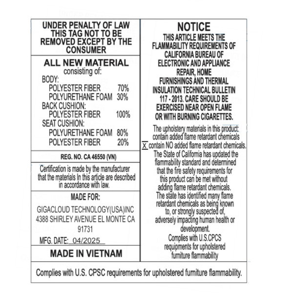 Dimensions du produit