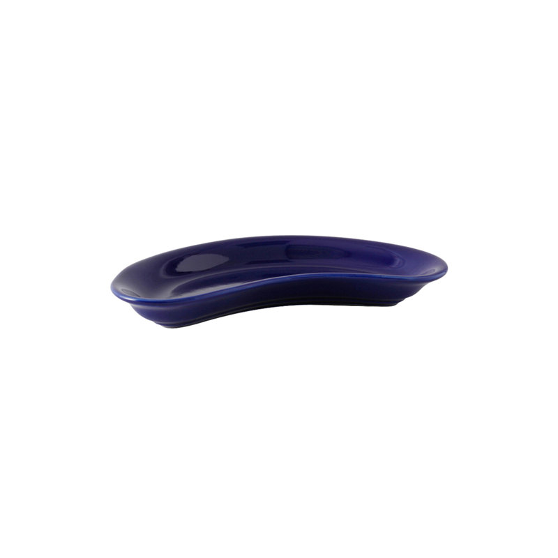 Assiette à hors-d'œuvre 4 po Duratux, Bleu de cobalt
