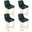 Besik Counter Stool with Metal Frame-446052280