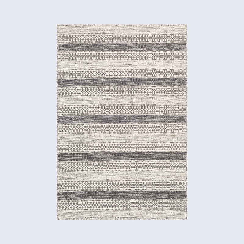 Sylvia Wool Southwestern Indoor Rug, Rectangle 5' x 7'6"