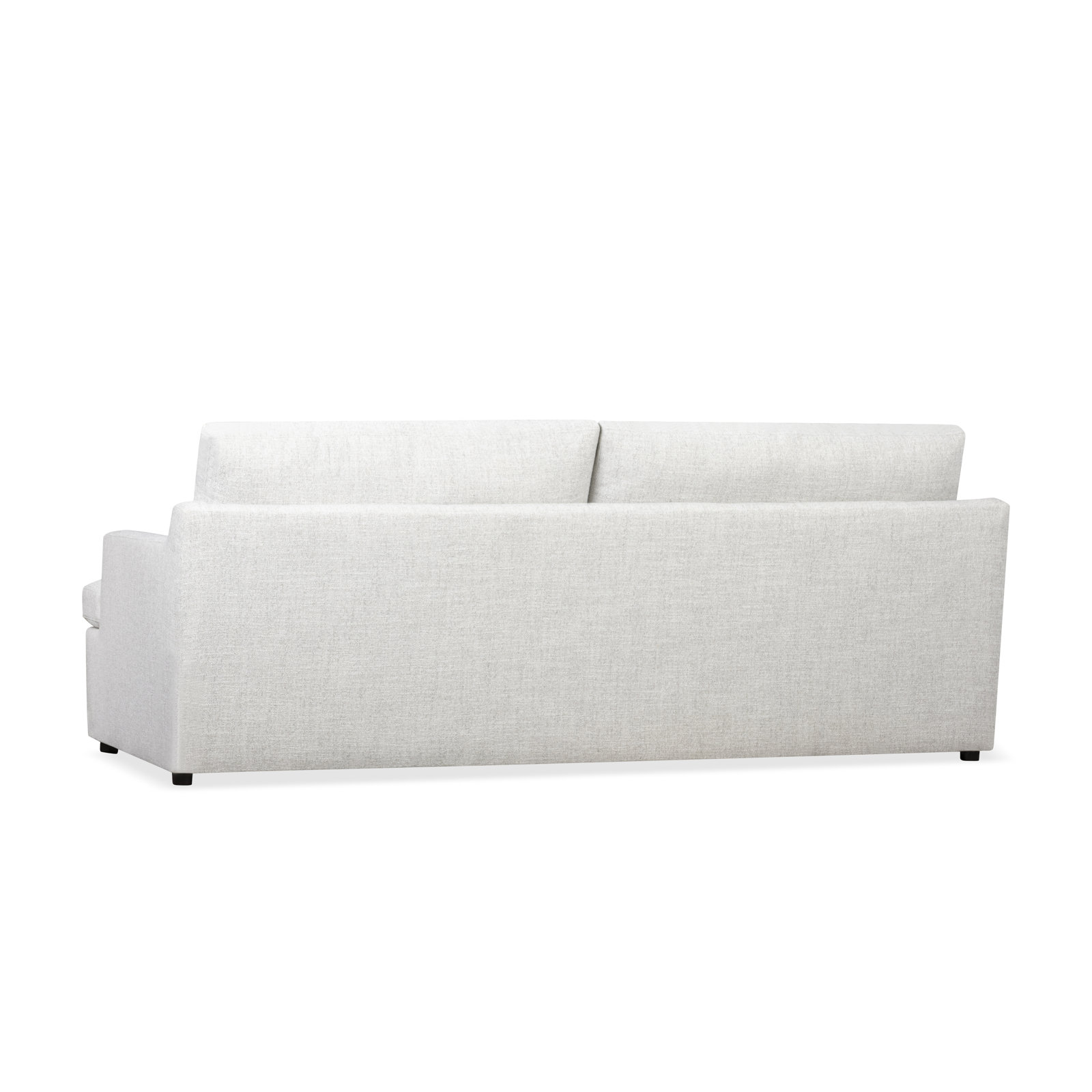 Essex 90" Upholstered Sofa, Monique Oyster Textured Chenille